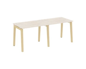 Рабочая станция, опоры - массив дерева 196x72x75 Оникс Вуд / Onix Wood images