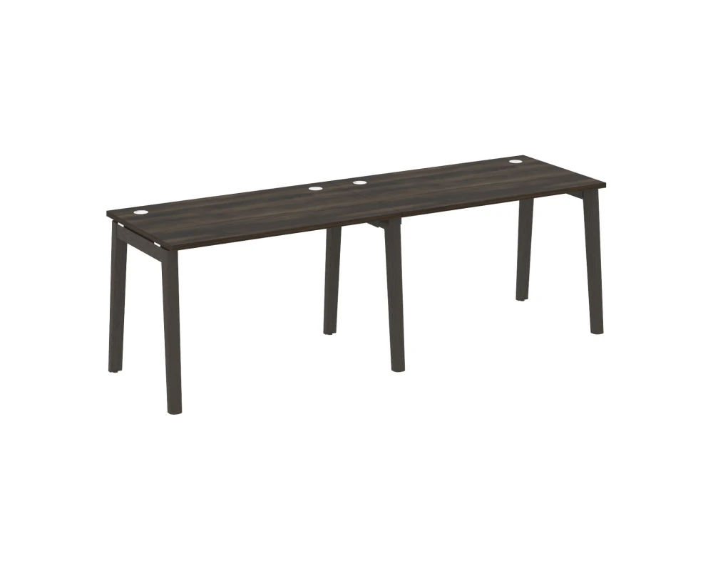 Рабочая станция, опоры - массив дерева 236x72x75 Оникс Вуд / Onix Wood