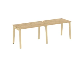 Рабочая станция, опоры - массив дерева 236x72x75 Оникс Вуд / Onix Wood images