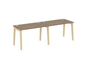 Рабочая станция, опоры - массив дерева 236x72x75 Оникс Вуд / Onix Wood images