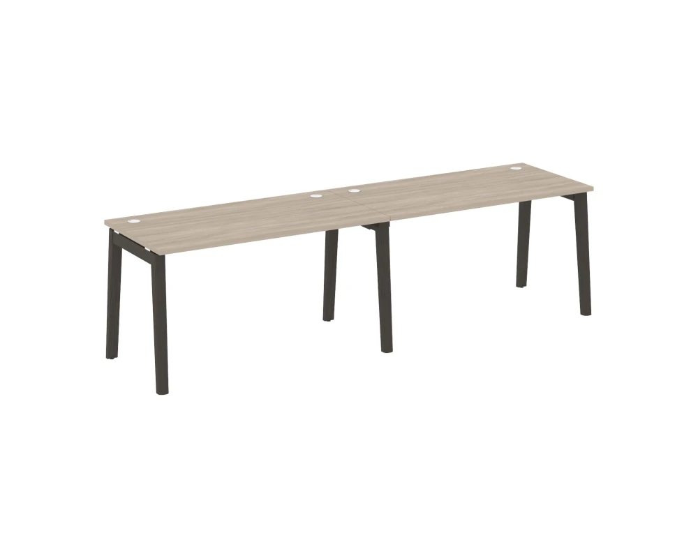 Рабочая станция, опоры - массив дерева 276x72x75 Оникс Вуд / Onix Wood