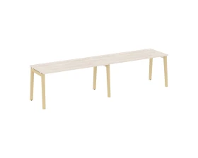 Рабочая станция, опоры - массив дерева 316x72x75 Оникс Вуд / Onix Wood images