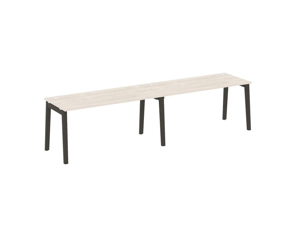 Рабочая станция, опоры - массив дерева 316x72x75 Оникс Вуд / Onix Wood