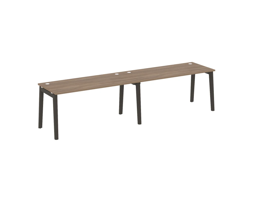 Рабочая станция, опоры - массив дерева 316x72x75 Оникс Вуд / Onix Wood