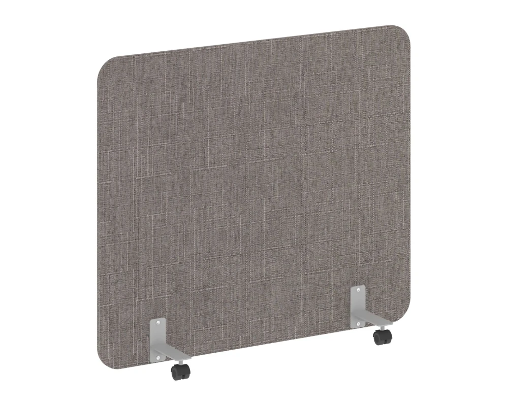 Перегородка на металлических опорах, на роликах 1360x18x1200 Р-лайн софт / R-line soft