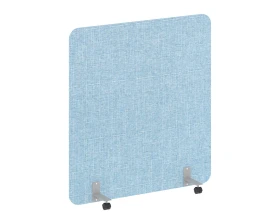 Перегородка на металлических опорах, на роликах 1360x18x1500 Р-лайн софт / R-line soft images