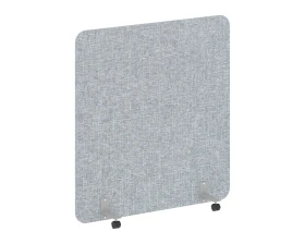 Перегородка на металлических опорах, на роликах 1360x18x1500 Р-лайн софт / R-line soft images