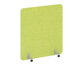 Перегородка на металлических опорах, на роликах 1360x18x1500 Р-лайн софт / R-line soft images