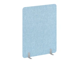 Перегородки на металлических опорах на фетровых подпятниках 1360x18x1800 Р-лайн софт / R-line soft images