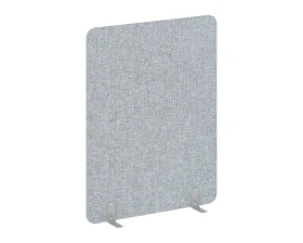 Перегородки на металлических опорах на фетровых подпятниках 1360x18x1800 Р-лайн софт / R-line soft images