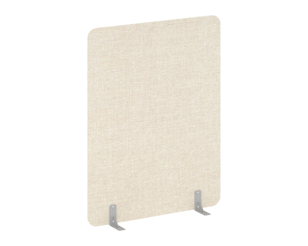 Перегородки на металлических опорах на фетровых подпятниках 1360x18x1800 Р-лайн софт / R-line soft