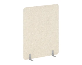 Перегородки на металлических опорах на фетровых подпятниках 1360x18x1800 Р-лайн софт / R-line soft images