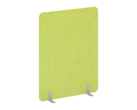 Перегородки на металлических опорах на фетровых подпятниках 1360x18x1800 Р-лайн софт / R-line soft images