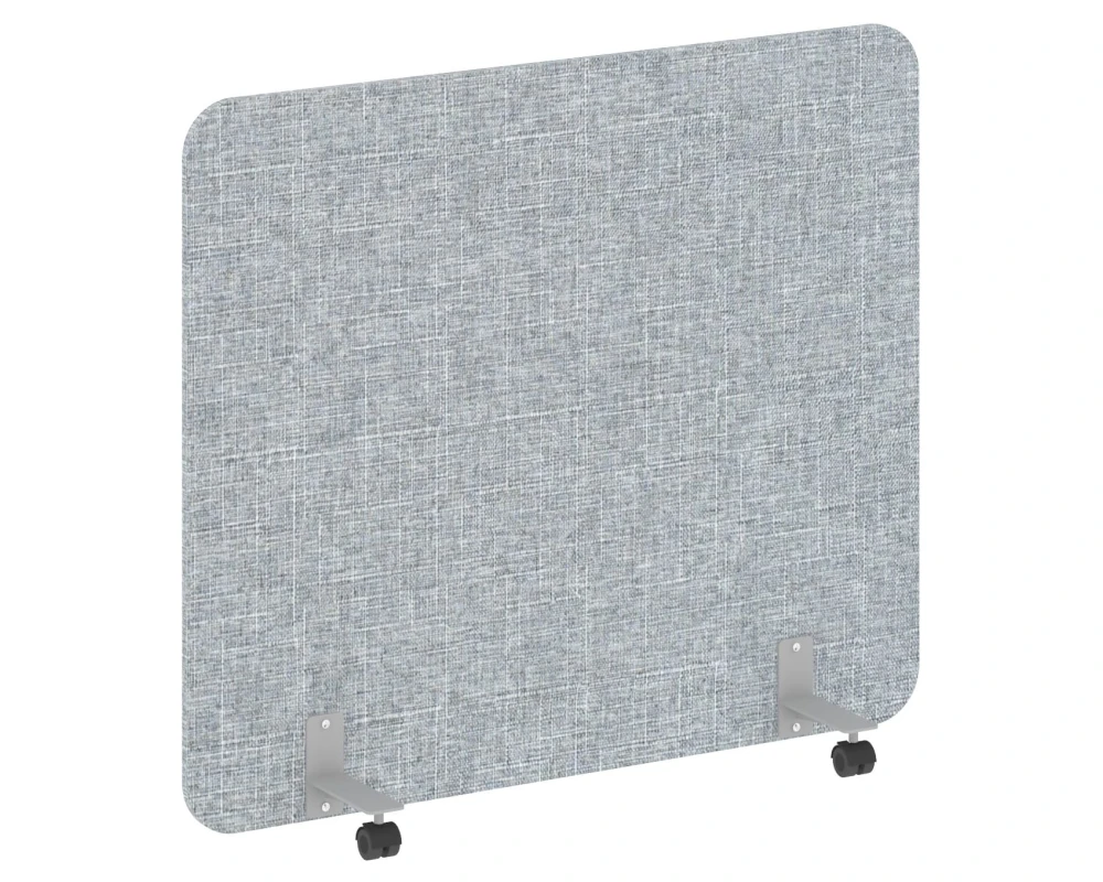 Перегородка на роликах 1400x18x1200 Р-лайн софт / R-line soft