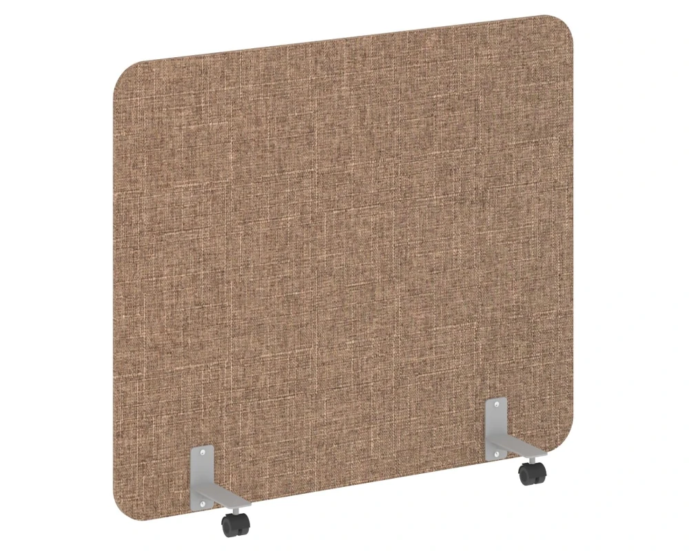 Перегородка на роликах 1400x18x1200 Р-лайн софт / R-line soft