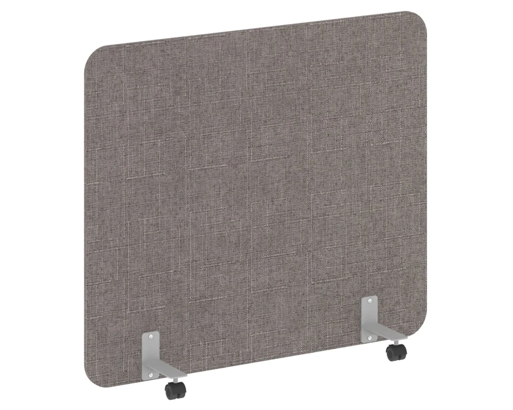 Перегородка на роликах 1400x18x1200 Р-лайн софт / R-line soft