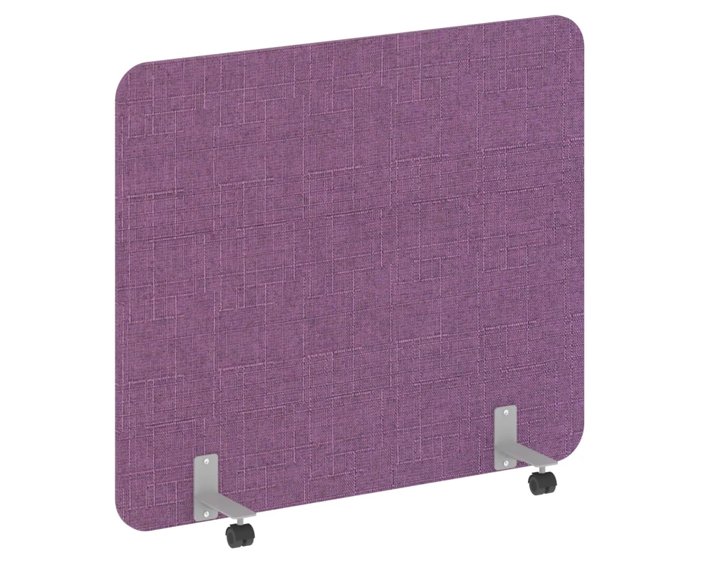 Перегородка на роликах 1400x18x1200 Р-лайн софт / R-line soft