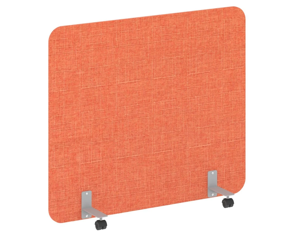 Перегородка на роликах 1400x18x1200 Р-лайн софт / R-line soft