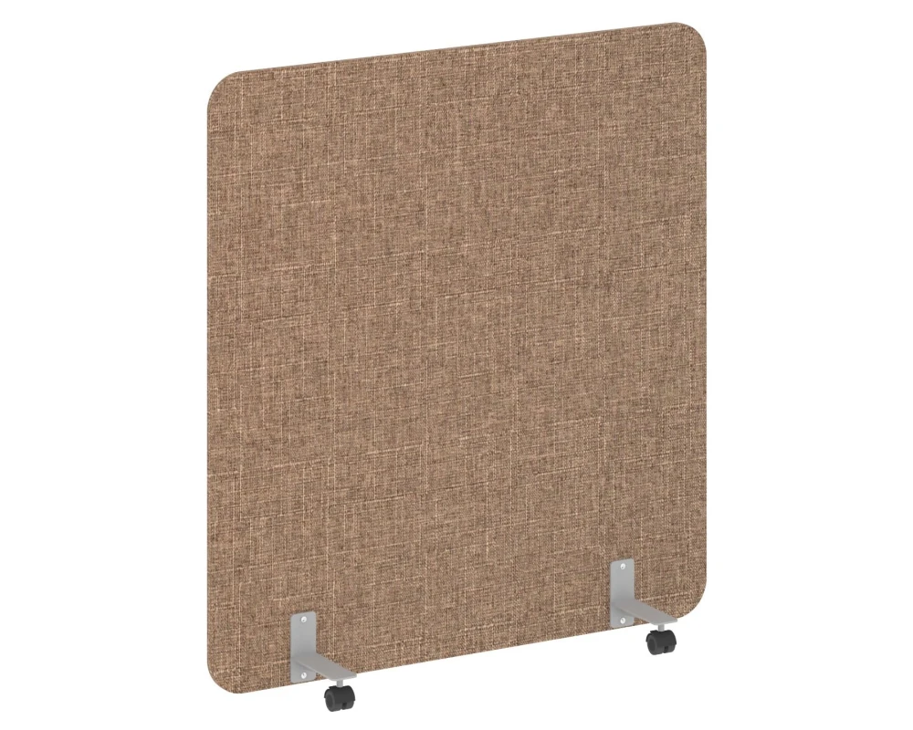 Перегородка на роликах 1400x18x1500 Р-лайн софт / R-line soft