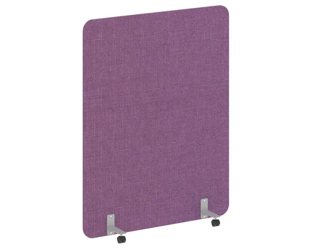 Перегородка на роликах 1400x18x1800 Р-лайн софт / R-line soft