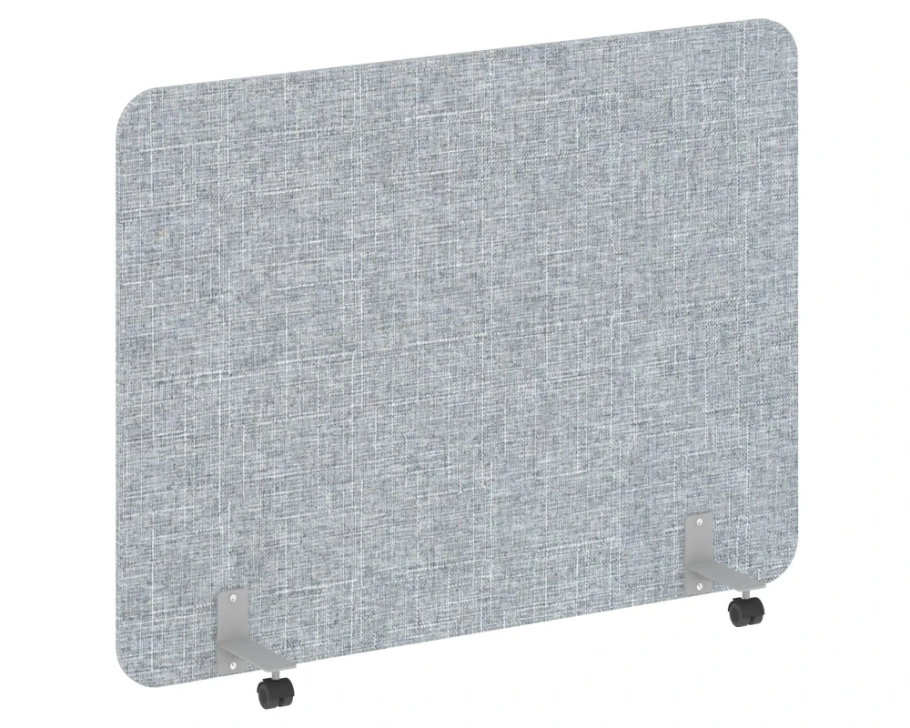 Перегородка на роликах 1600x18x1200 Р-лайн софт / R-line soft