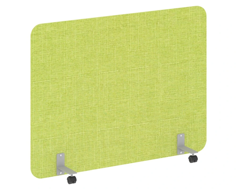 Перегородка на роликах 1600x18x1200 Р-лайн софт / R-line soft