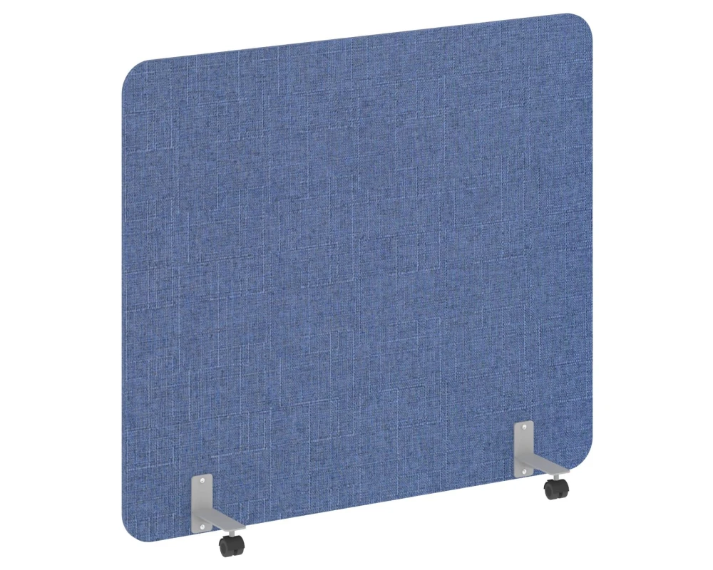 Перегородка на роликах 1600x18x1400 Р-лайн софт / R-line soft