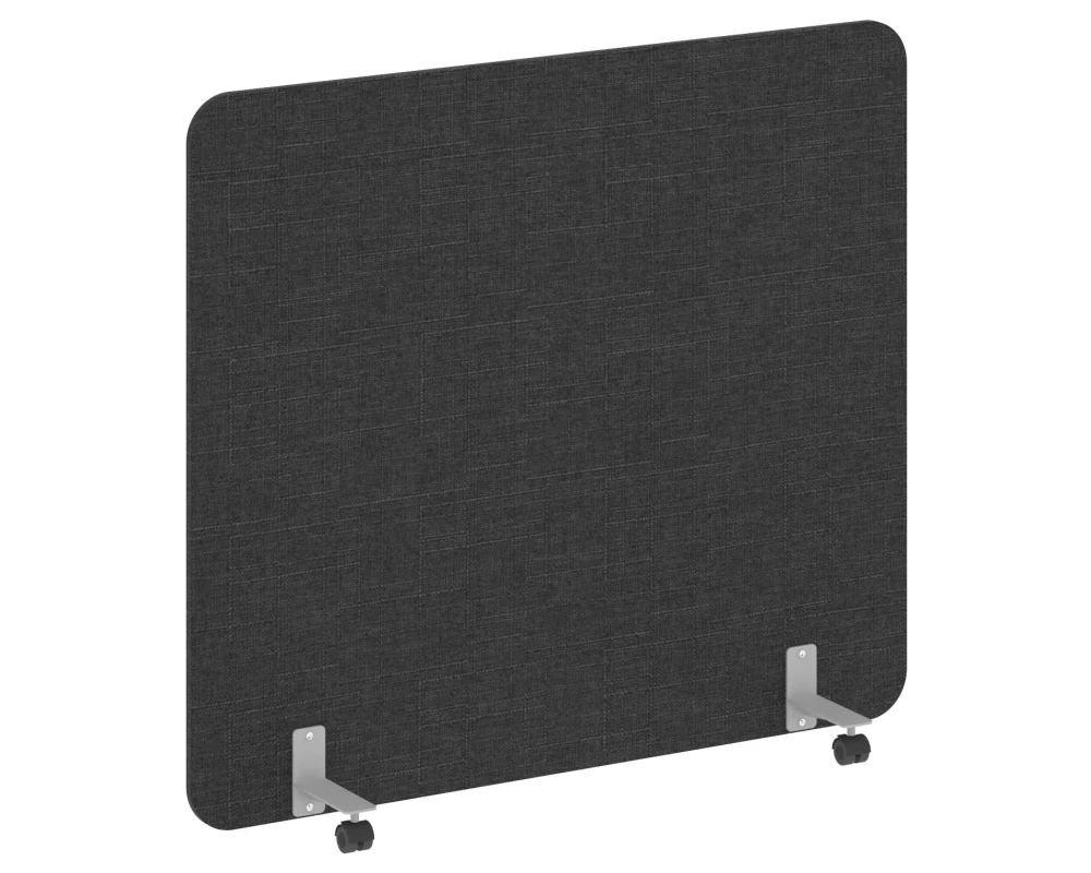 Перегородка на роликах 1600x18x1400 Р-лайн софт / R-line soft