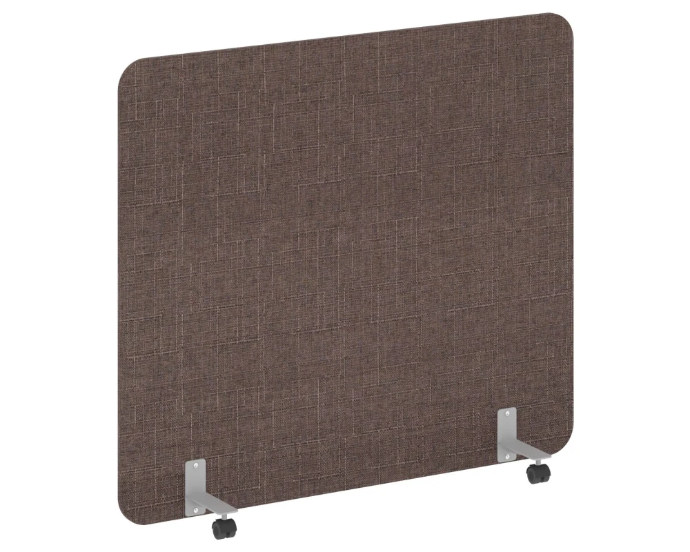 Перегородка на роликах 1600x18x1400 Р-лайн софт / R-line soft