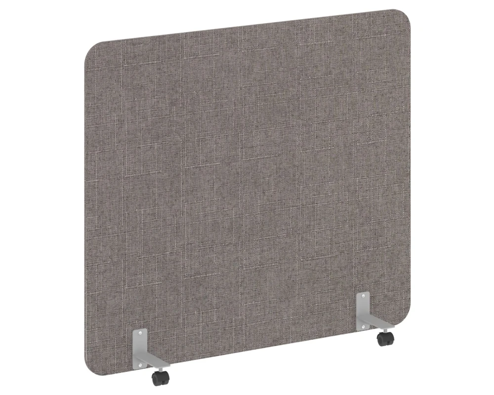 Перегородка на роликах 1600x18x1400 Р-лайн софт / R-line soft