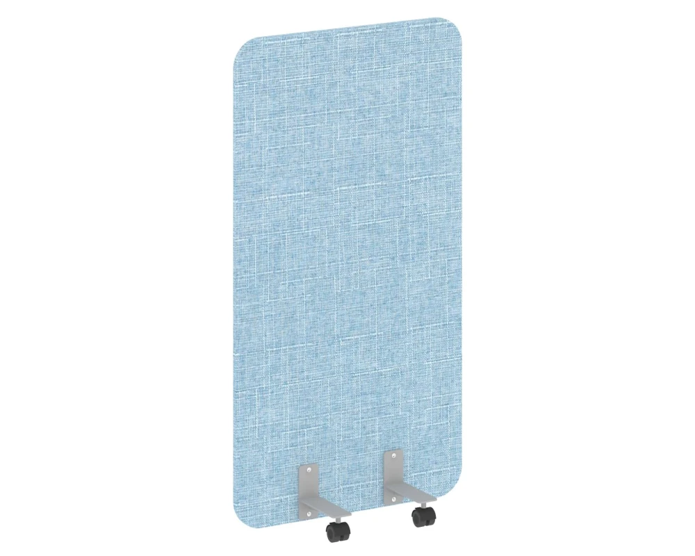 Перегородка на роликах 800x18x1500 Р-лайн софт / R-line soft