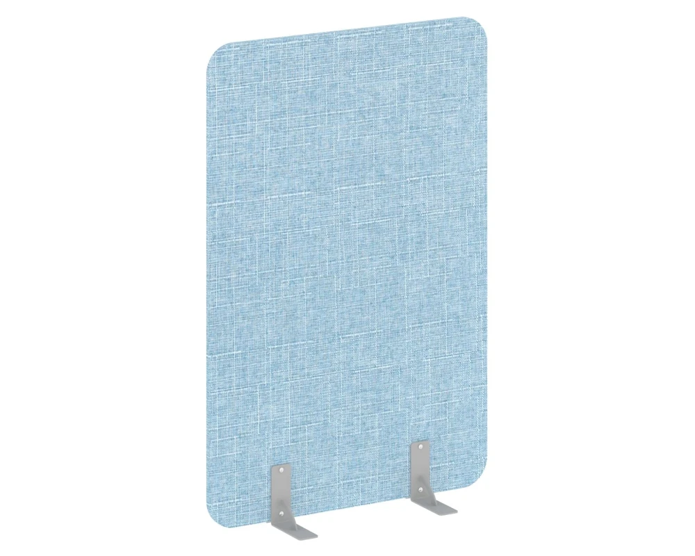 Перегородка на фетровых подпятниках 1000x18x1500 Р-лайн софт / R-line soft