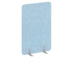 Перегородка на фетровых подпятниках 1000x18x1500 Р-лайн софт / R-line soft images