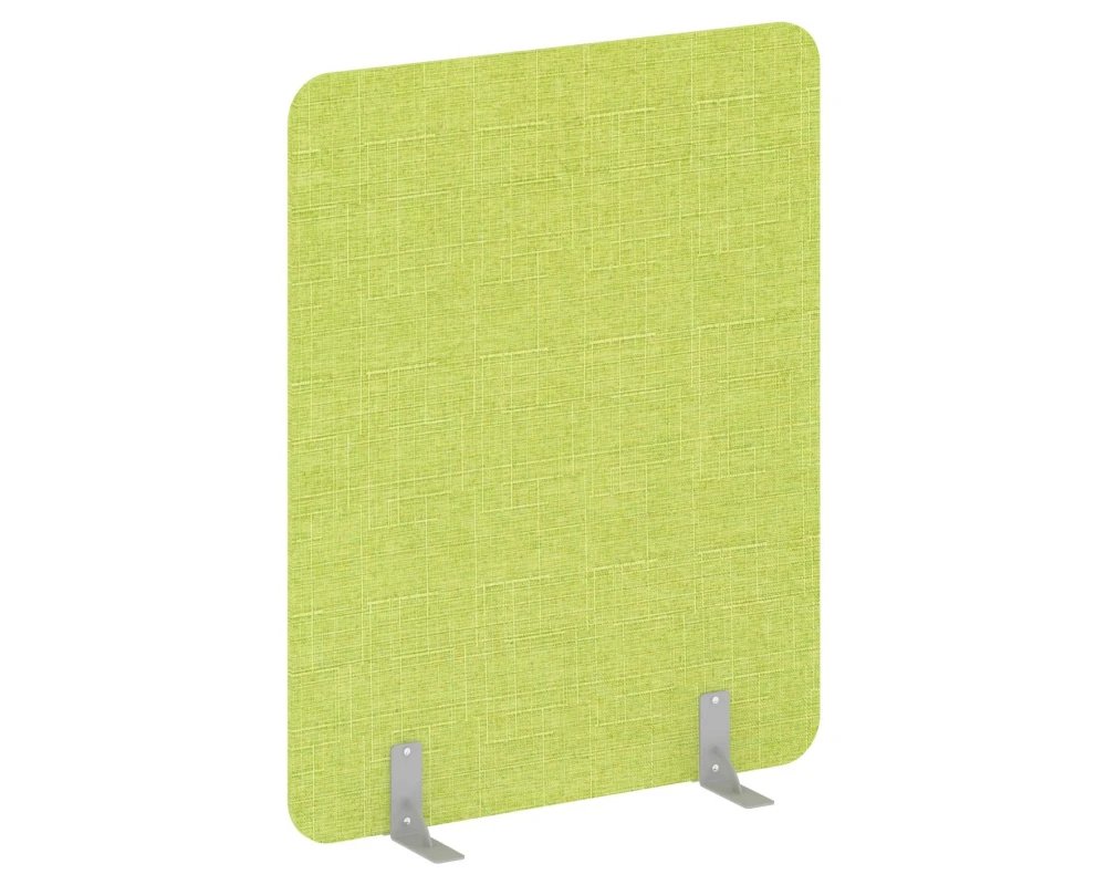 Перегородка на фетровых подпятниках 1200x18x1500 Р-лайн софт / R-line soft