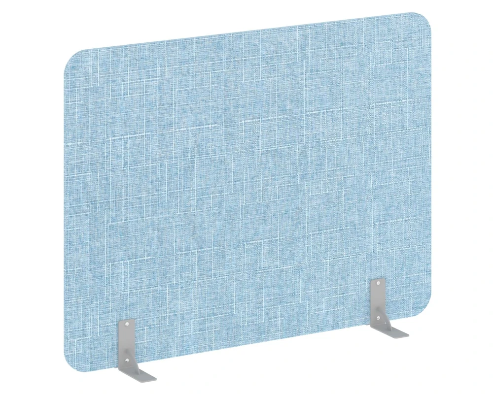 Перегородка на фетровых подпятниках 1600x18x1200 Р-лайн софт / R-line soft