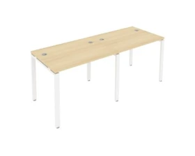 Рабочая станция на 2 раб.места на П-образном м/к 200x72x75 Метал Систем / Metal System images