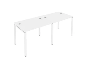 Рабочая станция на 2 раб.места на П-образном м/к 200x72x75 Метал Систем / Metal System images