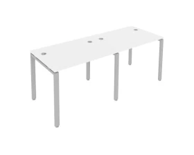 Рабочая станция на 2 раб.места на П-образном м/к 200x72x75 Метал Систем / Metal System images