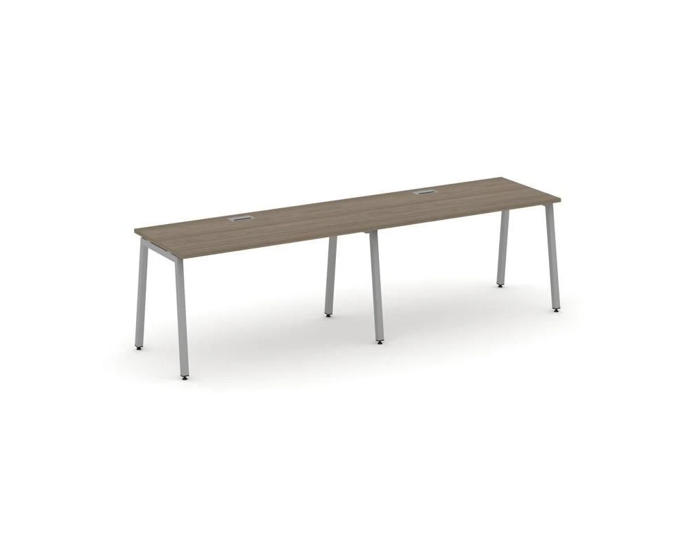 Рабочая станция 1 сторон. на А-образном каркасе 40 мм 2360х700х750 Стайл Проджект / Style Project