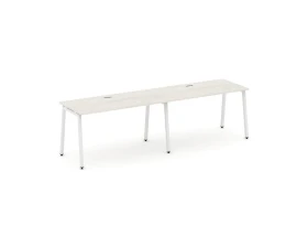 Рабочая станция 1 сторон. на А-образном каркасе 40 мм 2760х600х750 Стайл Проджект / Style Project images