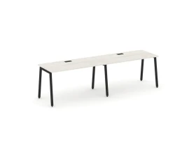 Рабочая станция 1 сторон. на А-образном каркасе 40 мм 2760х700х750 Стайл Проджект / Style Project images