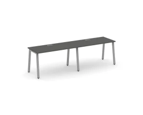 Рабочая станция 1 сторон. на А-образном каркасе 60 мм 3160х600х750 Стайл Проджект / Style Project images