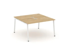 Рабочая станция 2-х сторон. на А-образном каркасе 40 мм 1180х1232х750 Стайл Проджект / Style Project images