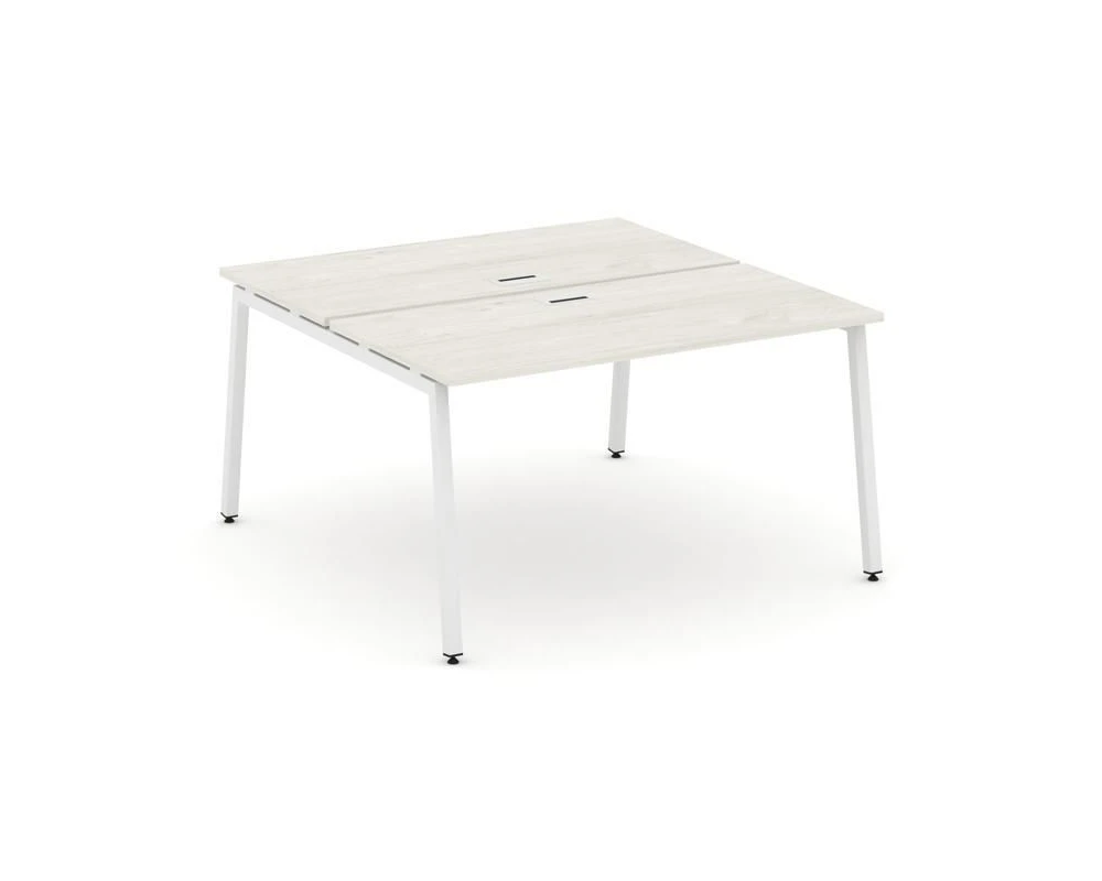 Рабочая станция 2-х сторон. на А-образном каркасе 40 мм 1180х1432х750 Стайл Проджект / Style Project