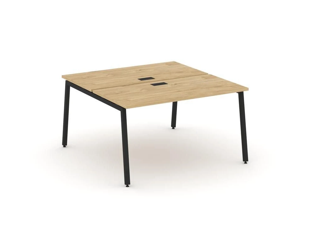 Рабочая станция 2-х сторон. на А-образном каркасе 40 мм 1180х1432х750 Стайл Проджект / Style Project