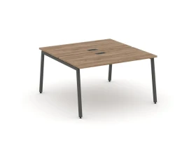 Рабочая станция 2-х сторон. на А-образном каркасе 40 мм 1180х1632х750 Стайл Проджект / Style Project images