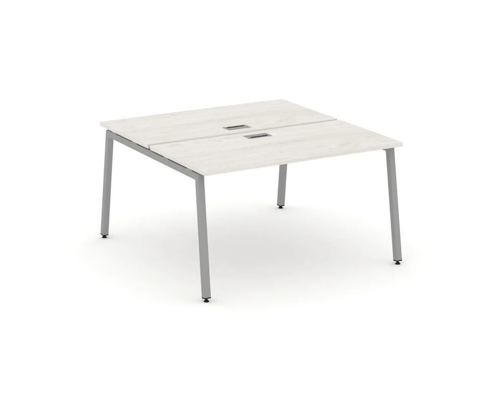 Рабочая станция 2-х сторон. на А-образном каркасе 40 мм 1180х1632х750 Стайл Проджект / Style Project