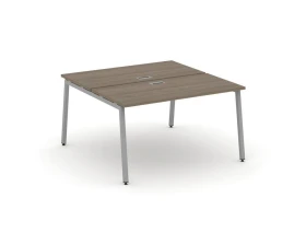 Рабочая станция 2-х сторон. на А-образном каркасе 40 мм 1180х1632х750 Стайл Проджект / Style Project images