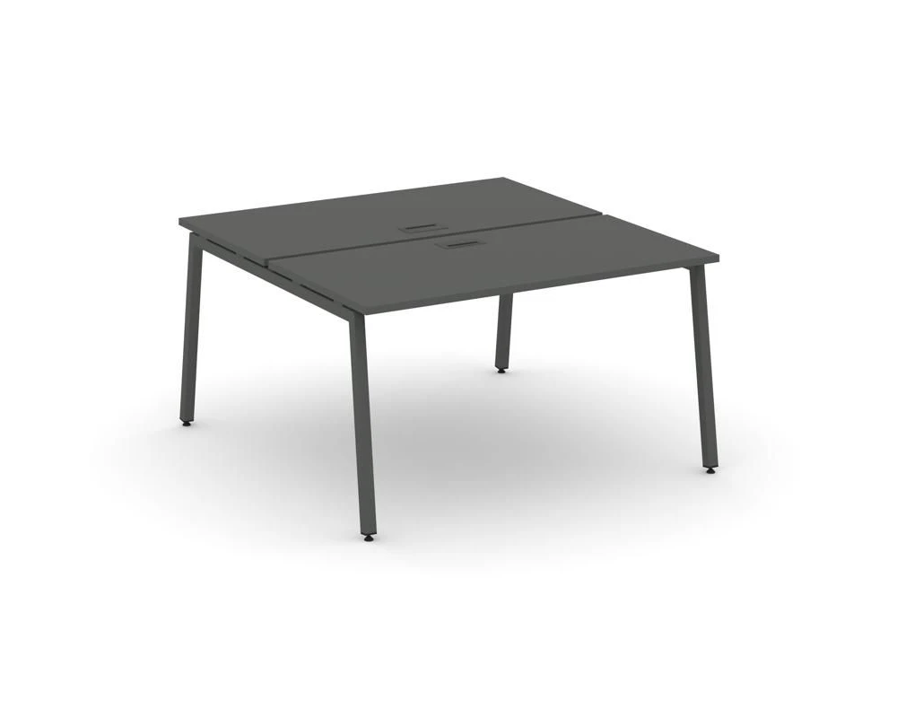 Рабочая станция 2-х сторон. на А-образном каркасе 40 мм 1380х1232х750 Стайл Проджект / Style Project