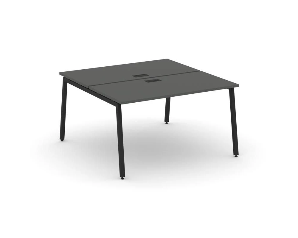 Рабочая станция 2-х сторон. на А-образном каркасе 40 мм 1380х1232х750 Стайл Проджект / Style Project